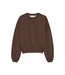 Catwalk Junkie Oversized Graphic Sweater - Rocky Road