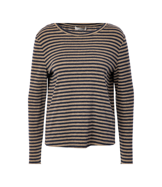 JcSophie Prisca T-Shirt - Blue/Sand Stripes