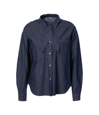 JcSophie Plum Blouse - Dark Denim