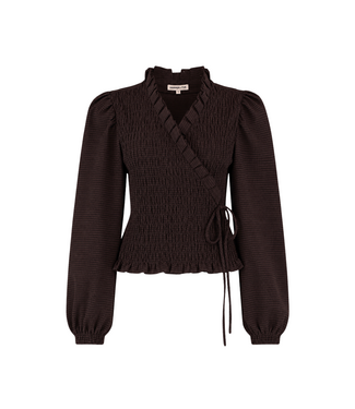 Harper & Yve Debby Longsleeve - Hot Fudge