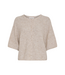 MSCH COPENHAGEN Bondie Hope 2/4 Cardigan - Oatmeal Melange