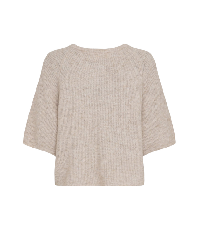 MSCH COPENHAGEN Bondie Hope 2/4 Cardigan - Oatmeal Melange