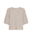 MSCH COPENHAGEN Bondie Hope 2/4 Cardigan - Oatmeal Melange