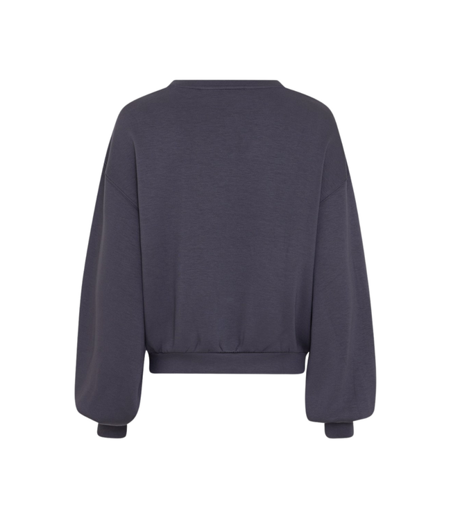 MSCH COPENHAGEN Brionna Ima Q V Sweatshirt - India Ink