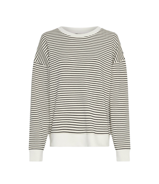 MSCH COPENHAGEN Ima Q Sweatshirt - Oatmeal/Black