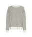 MSCH COPENHAGEN Ima Q Sweatshirt - Oatmeal/Black