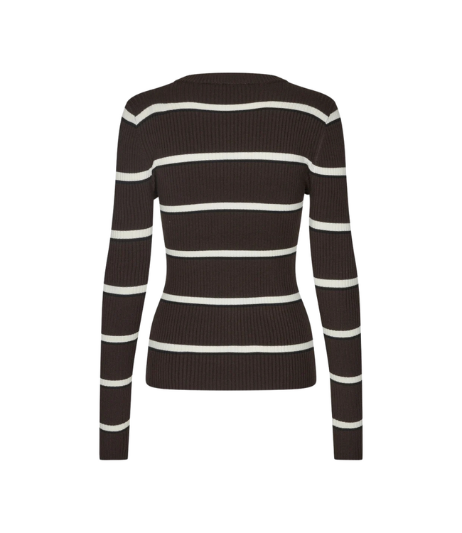 MbyM Turbanova Knit - Java Mix Stripe