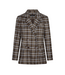 Ydence Blazer Novalee - Brown/Blue Check
