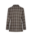 Ydence Blazer Novalee - Brown/Blue Check