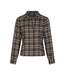 Ydence Blouse Tamila - Brown/Check Blue