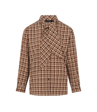 Ydence Blouse Charlize - Brown Check