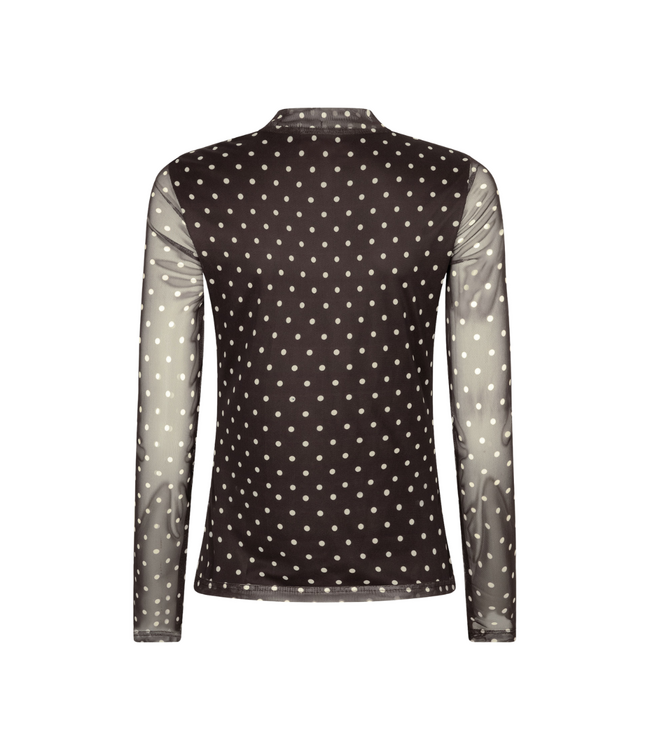 Ydence Top Bailey - Brown/Ecru