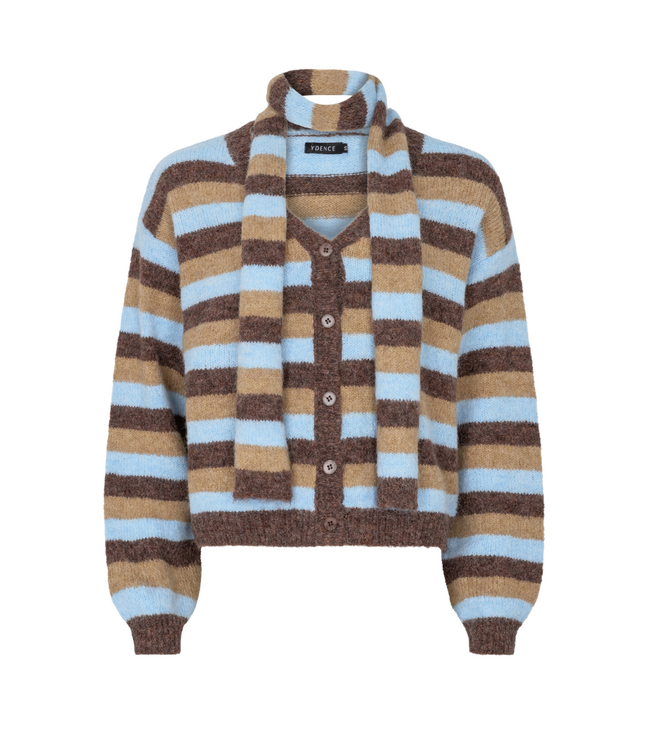 Ydence Cardigan Goldie - Light Blue
