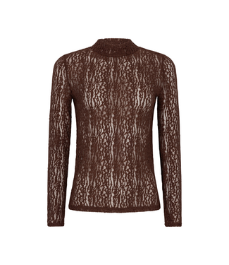 Ydence Top Roberta - Brown