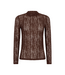 Ydence Top Roberta - Brown