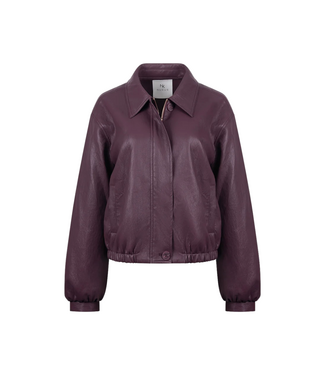 Nukus Dominique Jacket Pu - Cherry