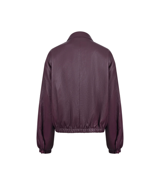 Nukus Dominique Jacket Pu - Cherry