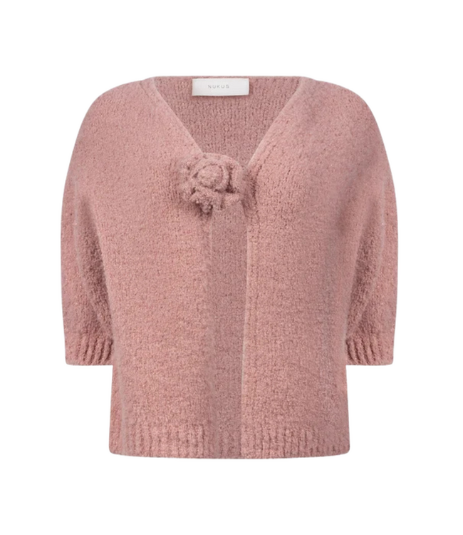 Nukus Jip Cardigan - Rose