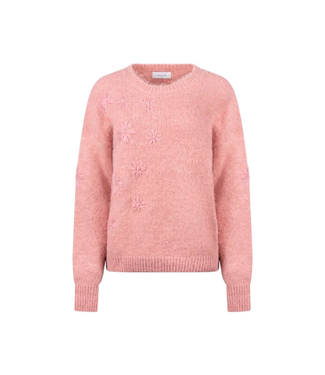 Nukus Konstanze Pullover Flower - Rose