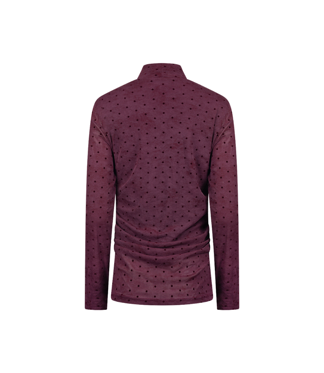 Nukus Gracie Top Dots - Cherry