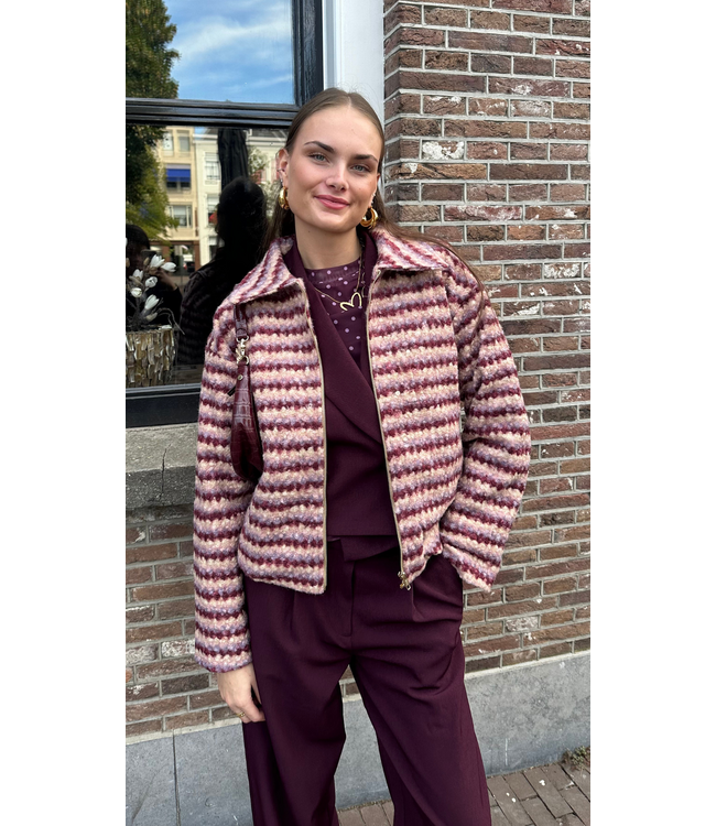 Ydence Jacket Evelina - Burgudy