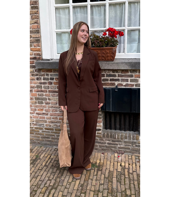 Ydence Pants Solange - Dark Brown