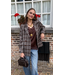 Ydence Blazer Novalee - Brown/Blue Check