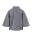 Zusss Woolly Cape Jacket - Grey Melange