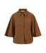 Zusss Cape Jacket - Hazelnut