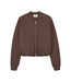 Catwalk Junkie Tuck In Sweat Cardigan - Brownie