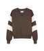 Catwalk Junkie Sporty V-Neck Sweater - Brownie