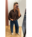 Blouse Fien - Brown/Red