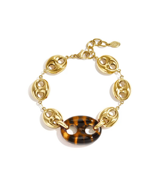 Armband Lexi - Gold/Leopard