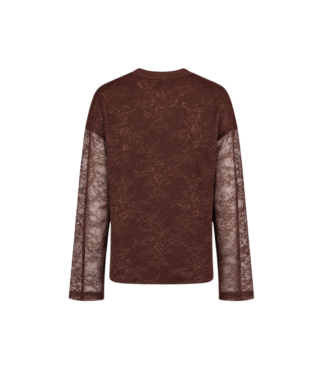 Harper & Yve Elana Longsleeve - Hot Fudge
