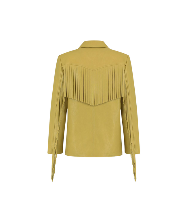 Harper & Yve Casey Blazer - Dirty Mustard