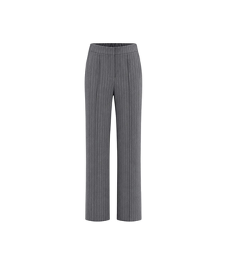 Harper & Yve Poppy Pants - Grey Pinstripe