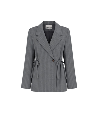 Harper & Yve Anina Blazer - Grey Pinstripe