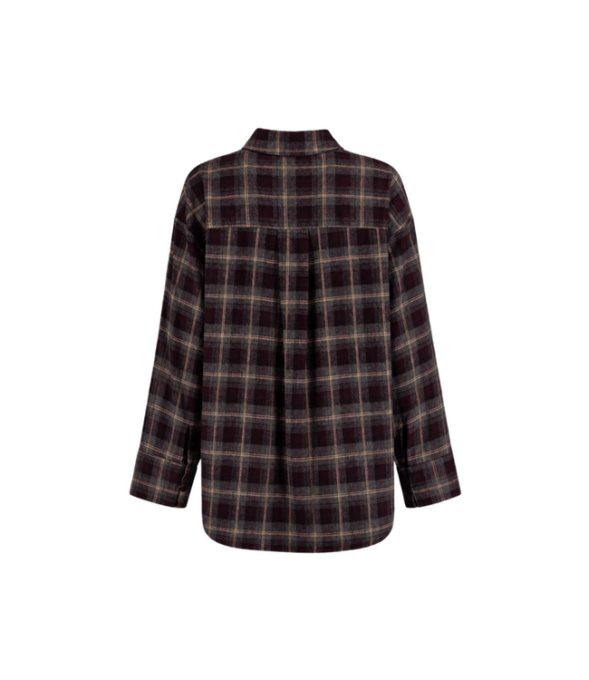 Harper & Yve Jella Longsleeve - Tipsy Red Check