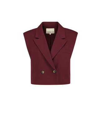 Harper & Yve Esmee Gilet - Tipsy Red