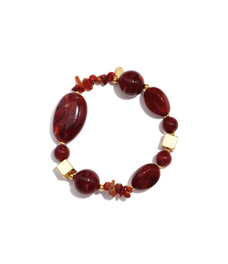 Armband Bobbi - Crimson Red