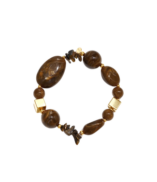 Armband Bobbi - Dark Brown