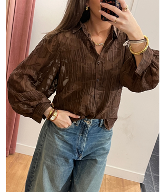 Blouse Ivy - Dark Brown