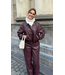 Nukus Dominique Jacket Pu - Cherry