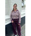 Ydence Knitted Sweater Eleanor - Plum