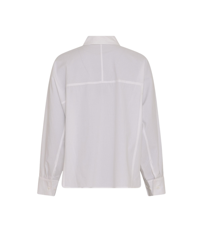 MSCH COPENHAGEN Susana Selmina Shirt - Bright White