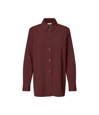 MbyM Tomine Shirt - Maroon Noir