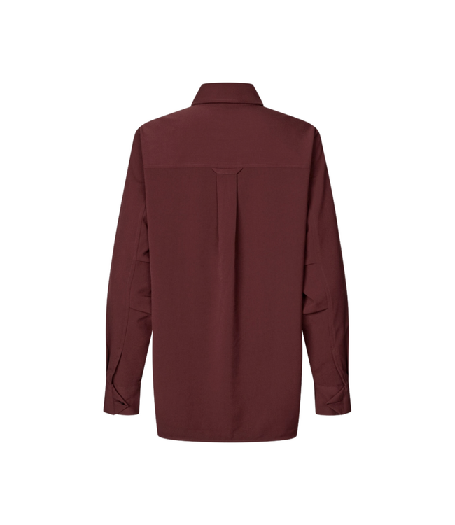 MbyM Tomine Shirt - Maroon Noir