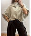 Blouse Fien - Beige/Grey