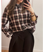 Blouse Maud - Black/Red