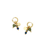 Oorbellen Bea - Gold/Green